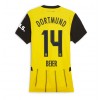 Borussia Dortmund Maximilian Beier #14 Hemmatröja Dam 2024-25 Korta ärmar